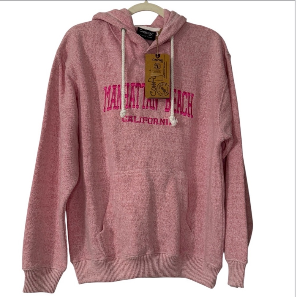 Comfortex NWT “Manhattan Beach” Pink Hoodie